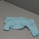 Sticky Hair Cat Clothes, Breathable & Lightweight, Reduces Shedding Fur Pajamas, Full Body Long Sleeve Surgical Bodysuit, Stop Licking & Shedding Blue L