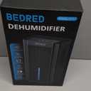 Dehumidifier,95OZ Dehumidifier for Home 1000 Sq.Ft - Quiet with Auto Shut Off & Relaxing 7 Color Ambient Light,Ideal for Livingroom, Bedroom, Basement(Black)