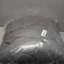 LEISURE TOWN Cotton King Mattress Pad Fitted Quilted Mattress Cover Pillow Top Mattress Topper Cooling Soft Breathable Mattress Protector with 8-21 Deep Pocket,Machine Washable (78x80 Grey)