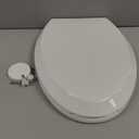 Jool Baby Quick Flip Toilet Seat with Built-in Potty & Splash Guard for Toddler Training, Slow Close (Elongated)