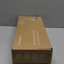 Rain Shower Head with Handheld High Pressure rainfall Shower Heads with Handheld Spray Combo Adjustable one-piece stand daul shower head Built-in Magnetic Docking and Power Jets (Black)