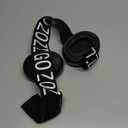 Passive Noise Reduction Sleeping Earmuffs - Adjustable Elastic Band with Letter Print, Comfortable Fit for Night Sleep (1 Count (Pack of 1), Sponge Pad)