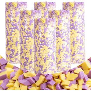 Eleven Artisan Shredded Memory Foam Filling, 30 lb Bean Bag Pillow Stuffing