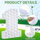 Gemscream Golf Number 1 Piata with Stick Blindfold and Confetti Golf Birthday Decorations Sports Themed Piata 1st Birthday Party Supplies
