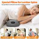 Lumbar Massager with Heat Gentle Vibration & Airbag Stretch