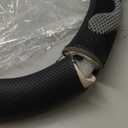 PINCTROT XL Size 17.5-18 Inch Comfy Grip Steering Wheel Cover for Semi Truck, Fits RV, Big Rig Trucker, 18 Wheeler and Classic Cars, Anti-Slip Design 17.5-18 Inch(Silicone Gray)