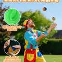 Juggling Scarves and Balls Set for Kids Soft Colorful Toys for Hand-Eye Coordination and Active Play Beginner Juggling Kit for Toddlers, Preschool, and Classroom Fun