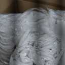 CO-AVE 4pack White Tulle Tablecloth for 6ft Rectangular Tables, 2-in-1 Elastic Stretch Spandex Cover with Tutu Ruffle Skirt, Wrinkle Free for Wedding, Birthday, Banquet, Buffet, Bridal Shower