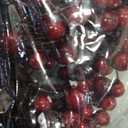 BBTO Artificial Holly Berries on Wire Stems, 250 Stems with 500 Pieces 8 mm Fake Berries for Tree Decorations Wreath Craft Use Wedding Party Favor (Dark Red)