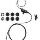 commountain SL300 SL3500e Earpiece with Mic Compatible for Motorola Radios TLK 100 TLK 110 SL7550 SL7550e SL7580 SL7580e SL7590 SL7590e SLN 1000, TLK100 TLK110 SL Series, G Earhook Headset-5 Pack