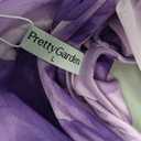 Pretty Garden Purple Flower Dress, L