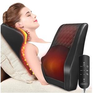 Boriwat Back Massager with Heat, 3D Kneading Massage Pillow for Back, Neck, Shoulder, Leg Pain Relief Deep Tissue, Gifts for Women Men Mom Dad