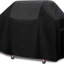Grill Cover for Weber Genesis 300 Series, Grill Cover 60 Inch Water-Resistant Oxford Fabric, Barbecue Cover with Velcro
