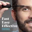 Just for Men 1-Day Beard & Brow Color, Temporary Color for Beard and Eyebrows, For a Fuller, Well-Defined Look, Up to 30 Applications, Dark Brown