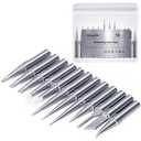 HANGLIFE ET Soldering Iron Tips for Weller WE1010NA WE1010EDU WES51/50 WESD51 WCC101 PES51/50 WEP70 LR21 and More Soldering Stations/Irons – Replacement Solder Tips for Weller Welding Equipment