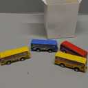 16 Pcs Pull Back City Bus Vehicles Toys Set, Mini Pull Back Cars for Kids Toddlers, Friction Powered Racing Vehicles Bulk Toys, Party Favors Goodie Bags Stuffers Pinata Fillers for Boys Girls