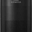 COWAY Air Purifiers for Bedroom Home up to 810 ft, HEPA Filter for Smoke, Allergies, Pet Dander, Odor, AQI Monitor, Auto&Sleep Mode, Timer, Filter Indicator, Night Light,100 Black