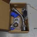 Faucet Extender Garden Hose Adapter Hose Protector, Flexible Kitchen Sink Faucet Adapter to Garden Hose for Male 3/4 Inch & 55/64 Inch to 3/4 Inch GHT