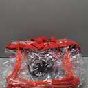 Clear Bags for Women Men, Stadium Approved Clear Handbag Zip Lunch Bag Clear Shoulder Bag for Concert 10pcs