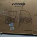 OEDRO Floor Mats & Trunk Cargo Mat with Backrest Mat Fit for 2024 2025 2026 Hyundai Santa Fe Hybrid Calligraphy/SE/SEL/Limited 6/7 Seats, TPE All Weather Custom Fit Floor Liners, Car Mats Full Set