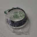 HG Power 8 Inch Soffit Vent, Adjustable Air Vent Cover, ABS Round Ceiling Vent Covers for Living Room, Attic, Bathroom, Kitchen, Ventilation Use, White - Opening Size 7.32"