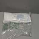 2Pcs Coastal Scalloped Hand Towels Light Blue Scallop Embroidered Dish Towel 100% Cotton Cute Decorative Ocean Bath Hand Towel for Kitchen Bathroom(Coastal Blue)