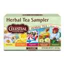 6 x Celestial Seasonings Herbal Tea Sampler Variety Pack, Caffeine Free, 18 Tea Bags Box (EXP 05/01/28)
