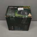 4.10/3.50-4 Tire and Wheel Flat Free,10-Inch Solid Wheel Replacement with 5/8 Bearings,2.2" Offset Hub -Compatible with Hand Truck,Wheelbarrow,Dolly(Red)