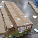 FATORRI 8 Cube Storage Organizer Bookshelf, 62 Inch Rustic Wood Horizontal Bookcase, Industrial Cube Long Book Shelf for Living Room (Walnut Brown)