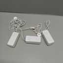 SwitchBot WiFi Water Leak Detector, Smart Water Sensor with 100dB Adjustable Alarm&App Alerts, IP67 Waterproof, Detector for Home with 3.28ft Sensing Cable, No Hub Required (Support 2.4G) (3, White) 