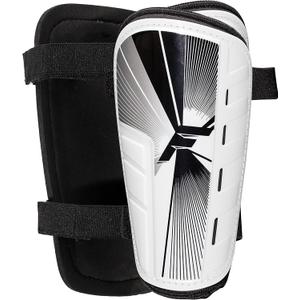 Franklin Sports Soccer Shin Guards for Youth + Adults - Superlight Shin Guards for Men, Women + Kids - (2) Shin Guard Set for Boys + Girls, S