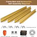 30x40 Aluminum Floater Frame for Canvas Paintings
