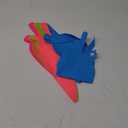 5 Pcs Neon Balloons for Glow Party Foil Explosion Neon Star Balloons Kit Cone Balloon Glow in The Dark Party Supplies Fluorescent Balloon for Halloween Christmas Birthday Anniversary Backdrop Decor