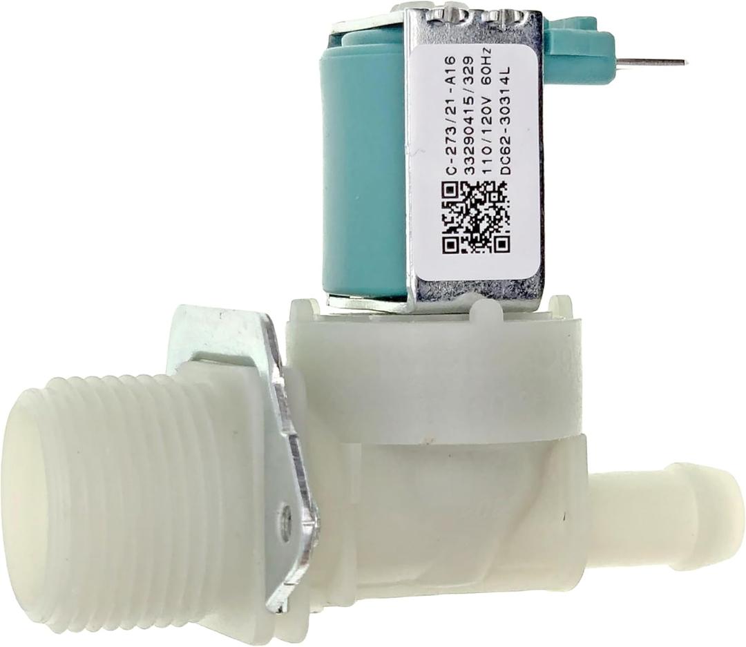 DC62-30314L Dishwasher Washer Water Inlet Valve Fit for Samsung Dishwasher Machine Replaces model 3992459 AP5582579 PS4209101 