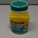 Bayer Aspirin Low Dose 81 mg, Enteric Coated Tablets, Doctor Recommended, Secondary Prevention of Cardiovascular Disease, 300 Safety Coated Tablets, EXP: 01/2027