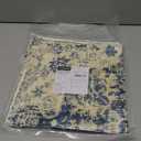 VAKADO Outdoor 24x24 Set of 2 Throw Pillow Covers Boho Black Decorative Spring Farmhouse Bohemian Carpet Gray Floral Farmhouse Home Decor for Living Room Bedroom Bed Cushion Cases