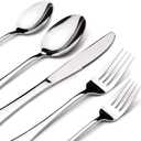 Pack of forks, spoons, knifes, all utensils for eating, dishwasher safe, 100+ pcs