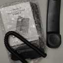 Corded Basic Landline Phone, TelPal FSK/DTMF Simple Caller ID Telephone with LCD Incoming Call Number Display, Small Desk/Wall Mountable Analog Phone for Home Office (Black)