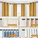 Black Bay Window Curtain Rod, HOTOZON 1 Inch Curtain Rods for Bay Windows 36-72 Inch(Center Rod), 20-36 Inch Side Rods for Windows, Heavy Duty Decorative Drapery Rod with End Cap Finials