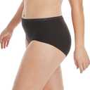 Hanes Women's Underwear Pack, 10-Pack, Full-Coverage Cotton Blend Panties, Moisture-Wicking Underwear for Women (XXXL)