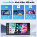 Naifay Android Car Radio for Toyota 4Runner 2003-2009 & Tundra 2003-2006 & Sequoia 2003-2007 Stereo, 7inch IPS Touch Sreen for Corolla with CarPlay Android Auto Bluetooth GPS SWC (Non-J.B.L Version)