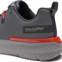 Timberland PRO Men's Intercept Steel Safety Toe Industrial Athletic Work Shoe, Grey/Red, 13W