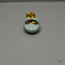 Sndyi Scalp Massager Shampoo Brush, Scalp Scrubber with Soft Silicone Bristles, Scalp Exfoliator for Dandruff Removal, Scalp Massager for Hair Growth, Wet Dry Hair Brush for Scalp Care, Green