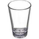 Carlisle FoodService Products Alibi Shot Glass Dessert Glass for Restaurant, Kitchen, and Bar, Plastic, 3 Ounces, Clear, (Pack of 24)
