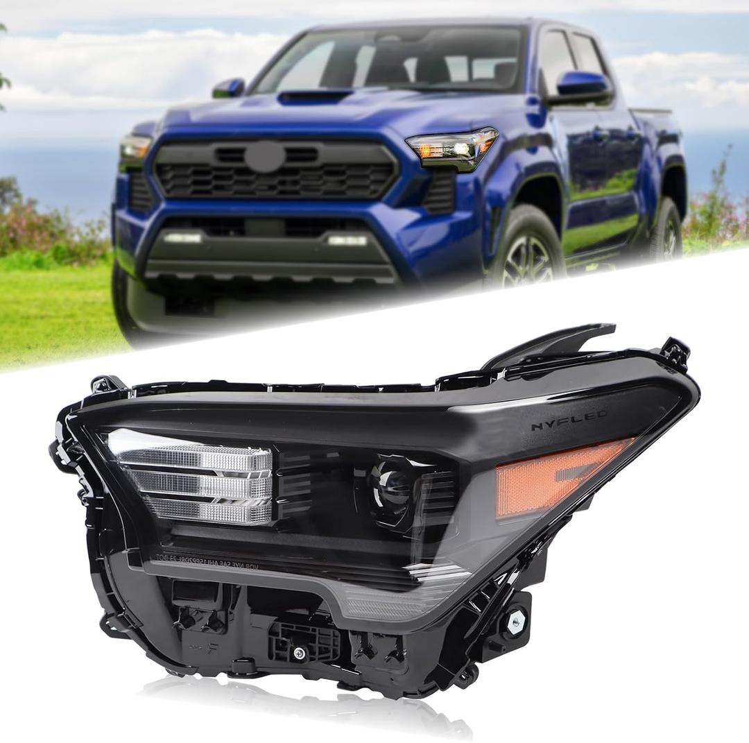 LH LED Headlight Fits 2024-2025 Toyota Tacoma SR/SR5/TRD Off Road/TRD Sport
