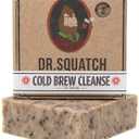 Dr. Squatch Cold Brew Cleanse Coffee Soap Bar Blend of Shea Butter, Salt, Kaoilin Clay, and Some Top Notch Coffee Beans Organic Handmade in USA (5 Ounce (Pack of 1)