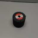 Black Cleaner Flap Wheels, Strip Drum, 110x100mm, 4 inch, for Pickling, Removing Rust, Paints, enamels, oxidations. for Burnishing Polishing Machine (40 GRIT)