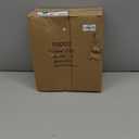 Nativity Sculpture - Carved Resin Holy Family with Angel Christmas Figurine, 9.25" Tall, in The Stable