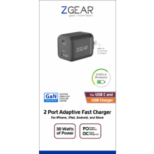 ZGear 2 Port Adaptive Fast Charger