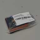 Locker Lock for Gym, School, Home & Work | 4-Digit Combination Padlock | 1-Pack, Black/Orange